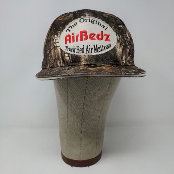 Airbedz SnapBack Hat Truck Bed Air Mattress Realtree Camo Adjustable - Picture 2 of 10